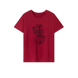 Maxbell Maxbell Womens T Shirt Summer Costume Short Sleeve Top for Sports Daily Wear Holiday XXL Red