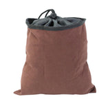 Maxbell Foraging Pouch Gathering Waist Bag Bushcraft Haversack Pack Brown - Aladdin Shoppers