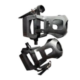 Maxbell 1 Pair M14 Exercise Bike Pedals 5.9x4.3inch Replace Parts with Toe Clip Cage