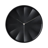 Maxbell Modern Wall Clock 12inch Decorative Hanging Clock for Dining Room Home Decor Black