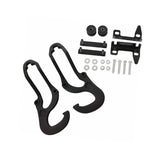 2Pcs Front Tow Hooks 82210967 Aluminum Alloy for Dodge RAM 1500 Classic Black