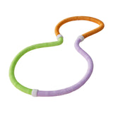 Maxbell Weighted Fitness Hoop Comfortable Sports Indoor Outdoor Spring Hoop for Home 1.2 kg