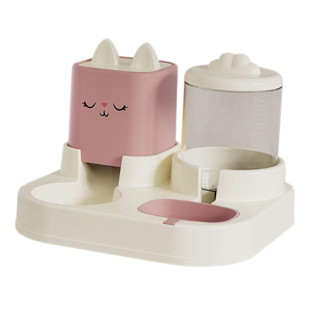Maxbell Automatic Pet Feeder Anti Slip Base Feeding Station Removable Food Dispenser