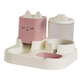 Maxbell Automatic Pet Feeder Anti Slip Base Feeding Station Removable Food Dispenser