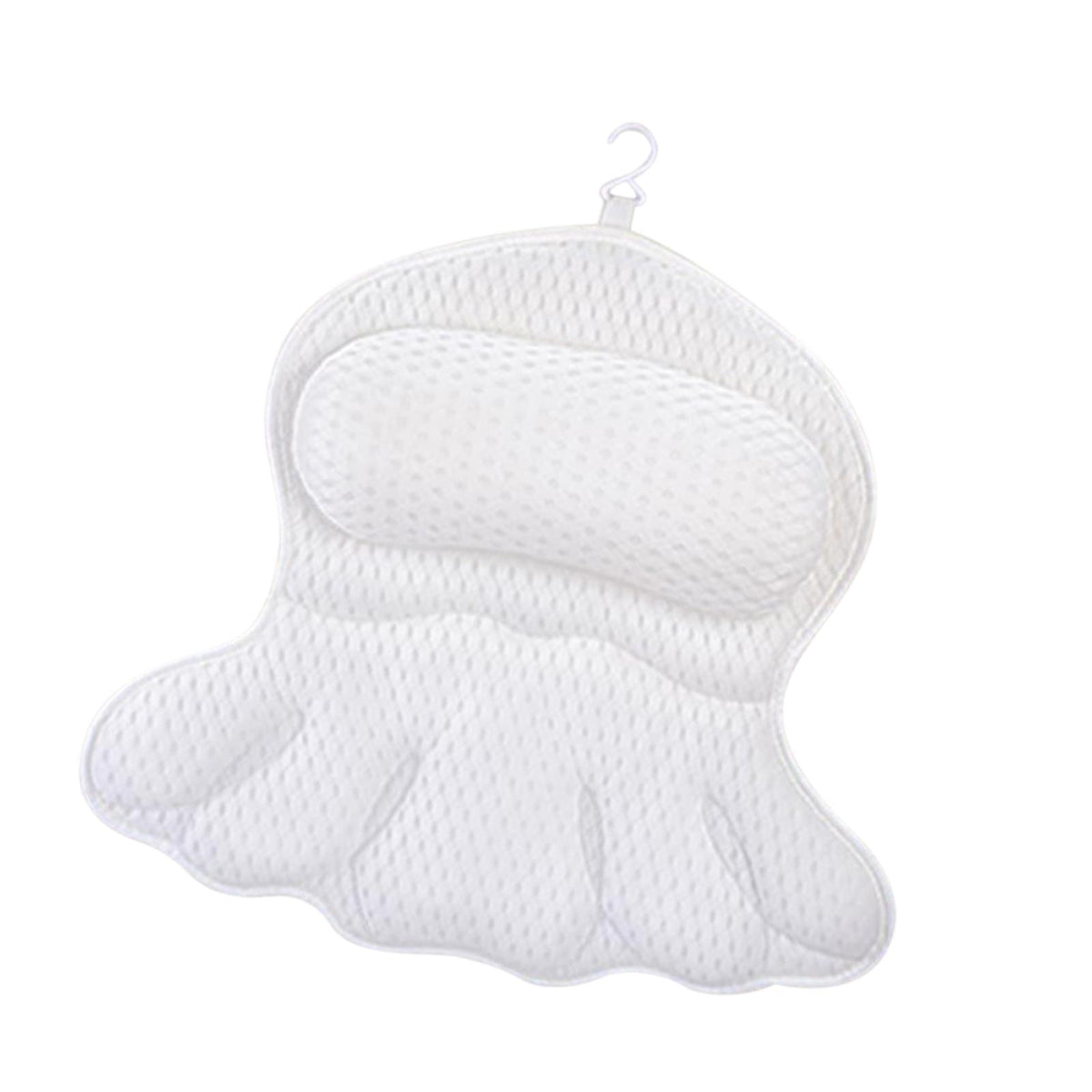 Maxbell Bath Pillow SPA Gifts 3D Mesh Bath Cushion for Tub Head and Back Support