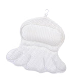 Maxbell Bath Pillow SPA Gifts 3D Mesh Bath Cushion for Tub Head and Back Support