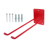 Maxbell Garage Storage Hook Easy Installation Tool Organizer for Garage Spade Chairs Red