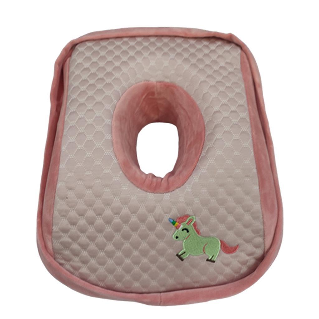 Maxbell Office Napping Pillow Washable Practical Desk Pillow for Business Trips Home Pink