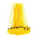 Maxbell 100Pcs Serialized Flag Numbered Cable Zip Ties Multipurpose Label Cable Ties