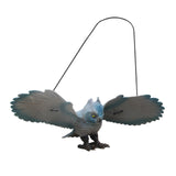 Maxbell Simulated Eagle Model Play Toy Animal Bird Toy for Girls Kids Education Gift S gray
