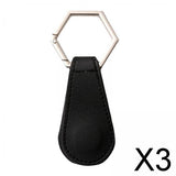 Maxbell 3xMagnetic Hat Clip Sunhat Multipurpose Hat Bags Clip for Travel Handbag Purses Black hexagon