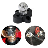 Maxbell Red & Black Junction Block Power Post Set Insulated Terminal Stud 8mm Ring for Marine Boat Yachts Car Truck RV - Aladdin Shoppers