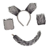 Maxbell Wolf Costume Role Play Cosplay Halloween Cosplay for Women Children Supplies