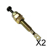 Maxbell 2x12V Car Bonnet Alarm Light Hood Door Pin Switch Auto Modification Supplies