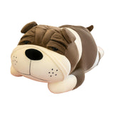 Maxbell Puppy Plush Toy Cute Comfortable Creative Dog Plush Doll for Cafe Trips Dorm Gray