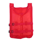 Maxbell Life Vest Portable Adjustable Straps Swim Jacket for Adults Kayaking Red