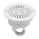 Maxbell Swimming Pool Main Drain Cover Easy Installation Floor Drain Equipment White