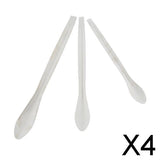 Maxbell 4xSet of 3 Pieces Stainless Steel Dispensing Spoons Lab Micro  Scrapers