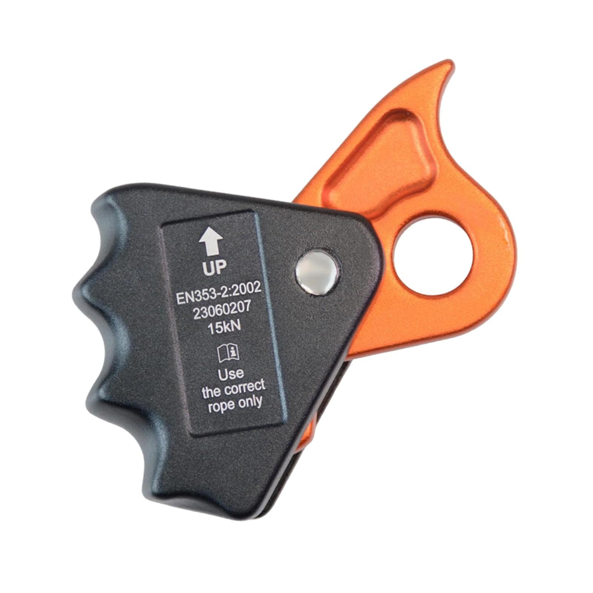 Maxbell Rope Grab 15kN High Strength Rope Grabber Rigging Accessories Riser Adjuster Orange