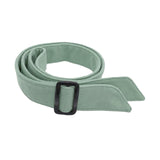 Maxbell Women Woolen Overcoat Waist Belt Wide Waist Belt for Commuting Travel Cyan