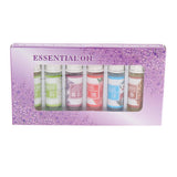 Maxbell Maxbell 6pcs 5ml Pure Natural Plant Extract Massage Essential Oils Aromatherapy Set