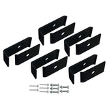 Maxbell 5 Set Fence Grid Clips for Attaching to Walls or Posts Landscaping Enclosure