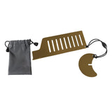 Maxbell Maxbell Portable Door Lock Travel Door Lock for Bedroom Apartment Essentials Privacy Golden