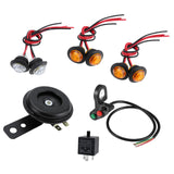 Maxbell ATV UTV Turn Signal LED Light Kit Professional Replace Premium Horn Function