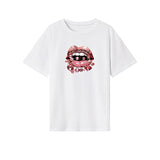 Maxbell Maxbell T Shirt for Women Summer Souvenir Crewneck Tee for Camping Vacation Shopping XL White