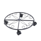 Maxbell Plant Caddy Trolley Movable Plant Roller for Large Planters Patio Flower Pot