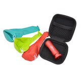 Maxbell Freediving Ear Equalization with Storage Box Freediving Ear Pressure Balance Red