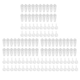 60 Pieces Plastic Invisible Traceless Wall Mounted Photo Picture Frame Mirrors Hanging Nail Hook Hanger Heavy Duty for Concrete & Brick 30mm - Aladdin Shoppers