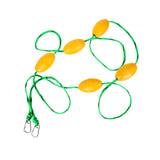Maxbell 5M Float Pool Rope Competition Preassembled Separating Depth with Hooks