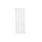 Maxbell Transparent Lace Curtain Decor Privacy Elegant White for Bathroom Patio Yard 100 cmx150 cm