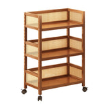 Maxbell Mobile Utility Cart Fruits and Vegetable Holder Rolling Book Cart for Garage