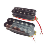 Maxbell Guitar Sound Pickup Acoustic Electric Transducer Coil Mini Pickups MHBBC-BK