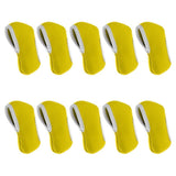 Maxbell 10 Pieces Golf Club Iron Headcover Putter Head Protector Cover Yellow - Aladdin Shoppers