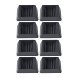 Maxbell Furniture Wheels Caster Cups Protection Pads for Sofa Bedroom Furniture 8pcs