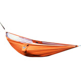 Maxbell Travel Camping Hanging Hammock Tent Sleeping Swing Poncho Picnic Pad Orange