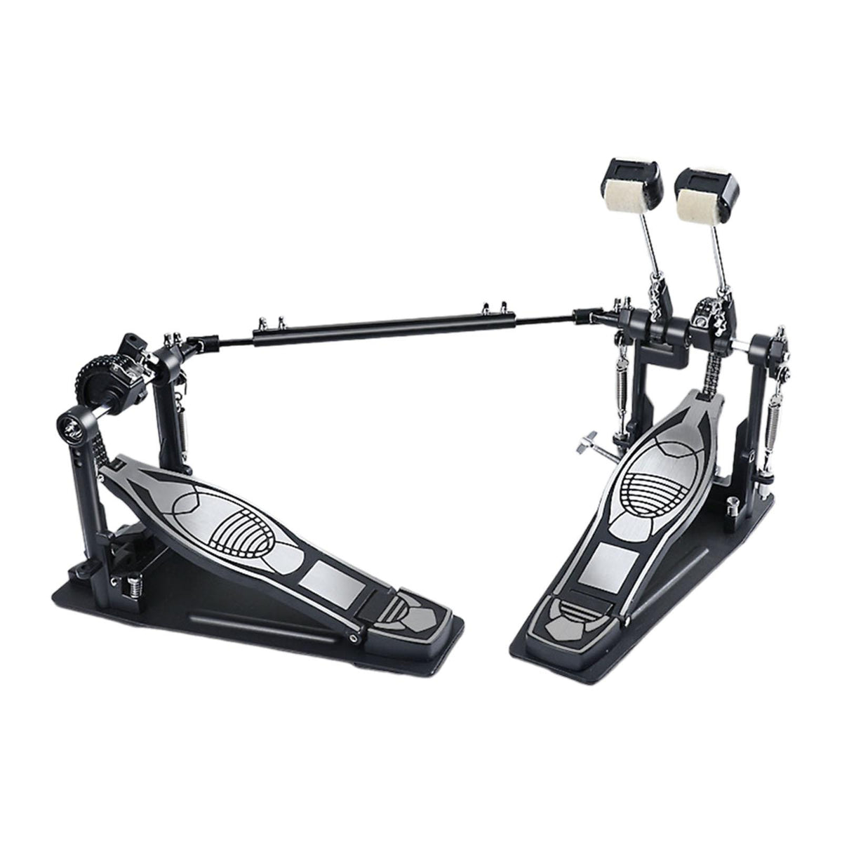 Maxbell Double Bass Drum Pedal Drum Kit Pedals Replacement Double Pedal for Drum Set