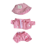 Maxbell 15 cm Plush Doll Clothes Doll Leisure Suit Photo Props Stylish Doll Outifits
