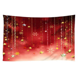 Maxbell Christmas 3D Effect Wall Hanging Tapestry Dormitory Bedspread Beach Towel G