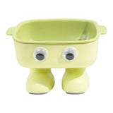 Maxbell Elevated Cat Bowl Detachable Cat Dish 15° Tilted for Kitty Kitten Small Dogs Green