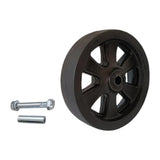 Maxbell Trailer Jack Wheel Sturdy Professional Utility Easy Installation Accessories 8 inch nylon wheel