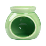Maxbell Aroma Oil Burner Crafts Tealight Candle Holder for Yoga SPA Meditation Porch Green
