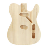 Maxbell Guitar Body Guitar Accessory DIY Guitar Barrel for Luthiers DIY Craft Lovers Style C