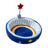 Maxbell Cat Scratcher Bed Hammock Funny Toy Scratching Board for Home Balcony Summer Small