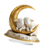 Maxbell 2D Sheep Decor Holiday Acrylic Desktop Plaque for Dining Room Window Bedroom