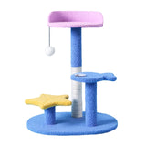 Cat Scratcher Post Hanging Toy Ball Indoor Cats Grind Claws Scratching Toy 50cmx37cmx61cm - Aladdin Shoppers