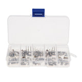 Maxbell 3x100pcs 10 Value Quartz Crystal Oscillator Resonator Assortment Kit Aluminum